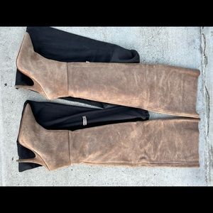 Yeezy over the knee boots